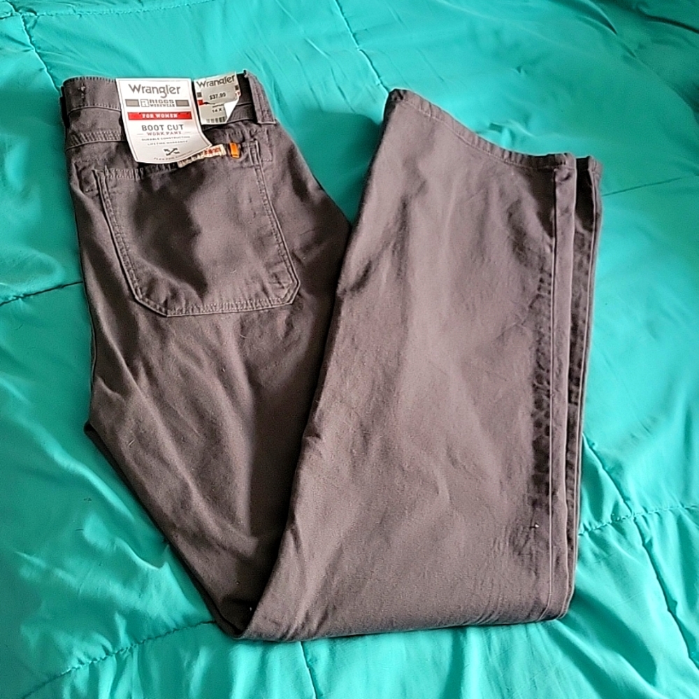 Wrangler bootcut work pants